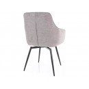 Стул SIGNAL SERVIO Brego 07 серый/черный, поворотный